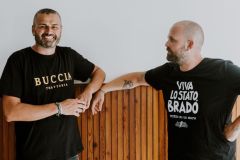 Daniele Iodice e Fabrizio Pagliaroni di Buccia Trattoria ph. Camilla Trani