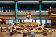 La lobby del 25hours Hotel Dubai One Central