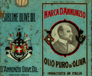 lastra olio d'annunzio con foro