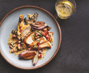 pollo salsa chasseur