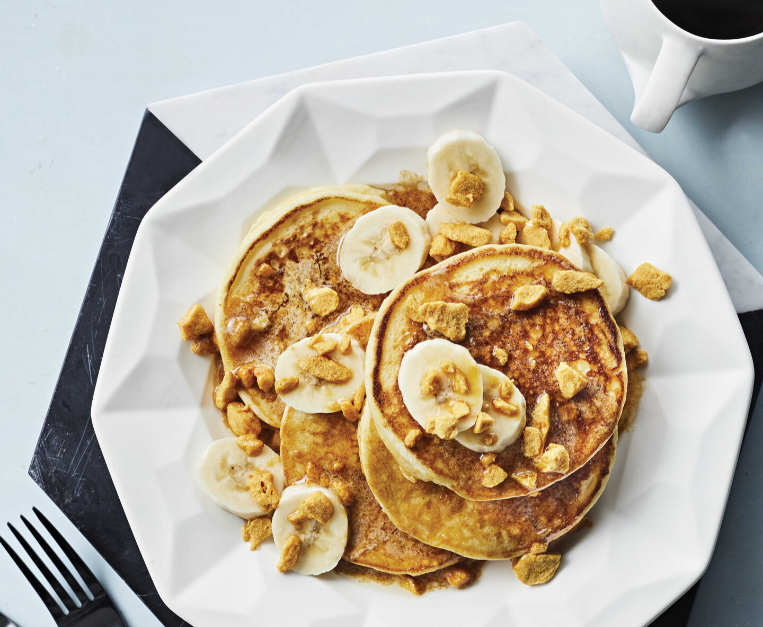 Hotcakes di ricotta con burro al miele