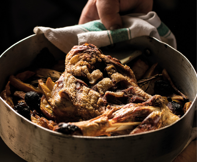 curanto agnello montagna