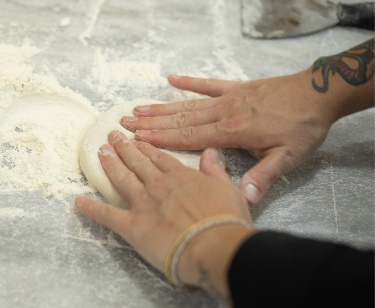 pizza fritta Isabella De Cham