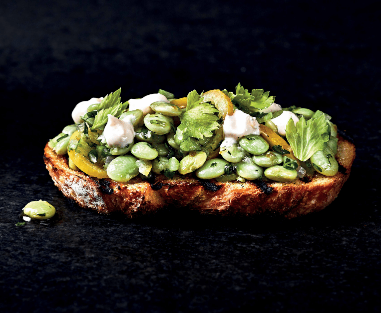 crostini fagioli