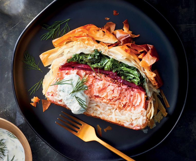coulibiac salmone