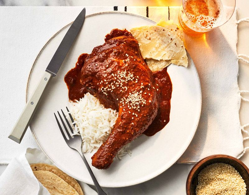 pollo in salsa mole