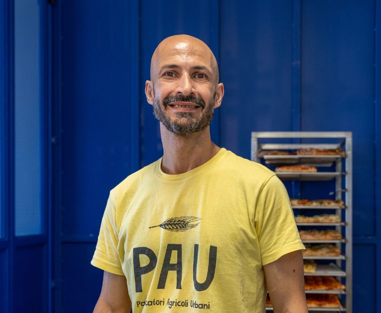 Il panettiere e proprietario di Frangipane a Milazzo