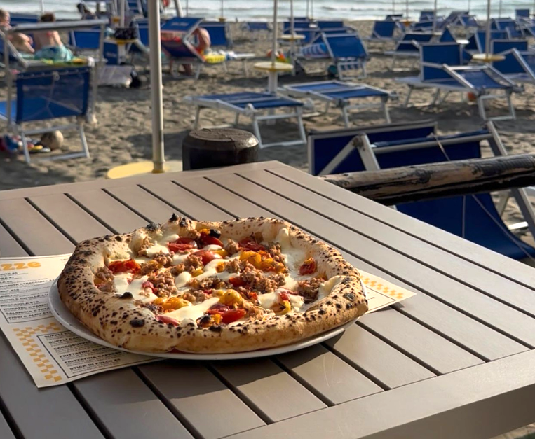 Pizza al maer