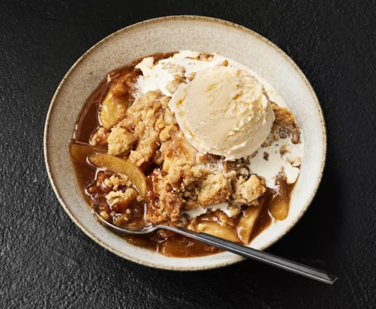 ricetta-del-crumble-al-burro-di-mele