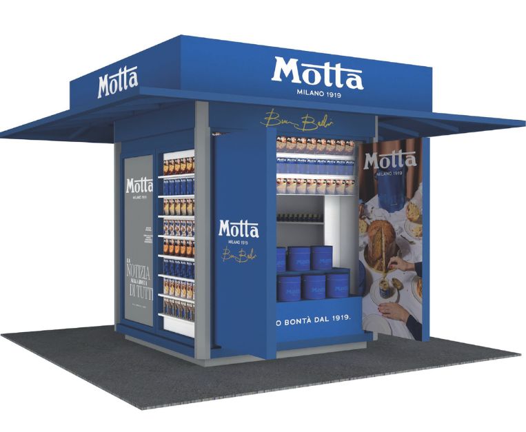 L'edicola di Motta Milano 1919