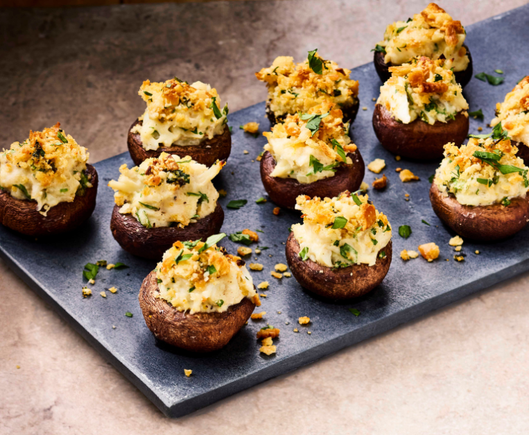 funghi-ripieni-di-granchio