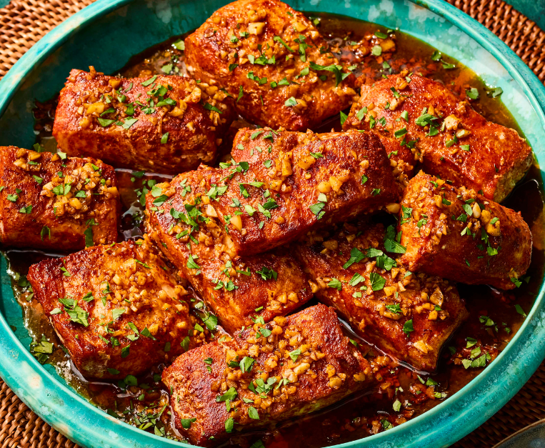 pesce-al-burro-aglio-e-paprika-affumicata