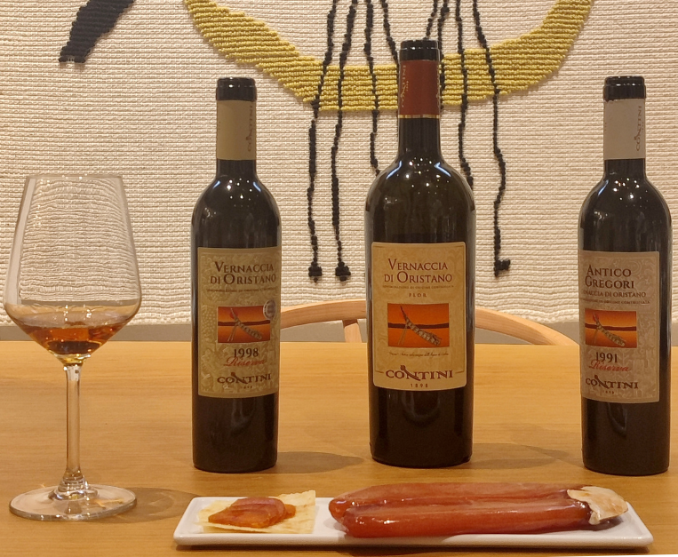 vernaccia e bottarga