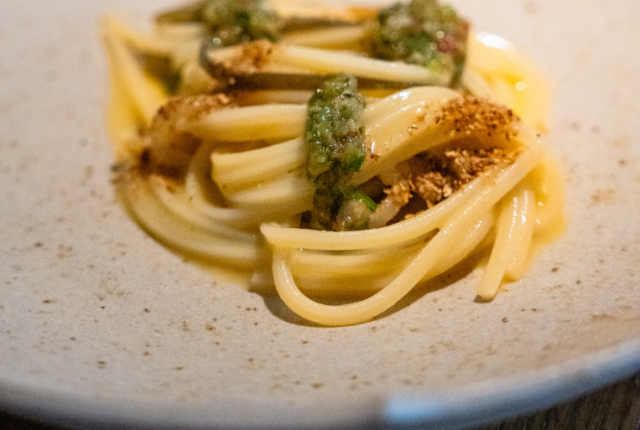 Ceviche Mais Spaghetti