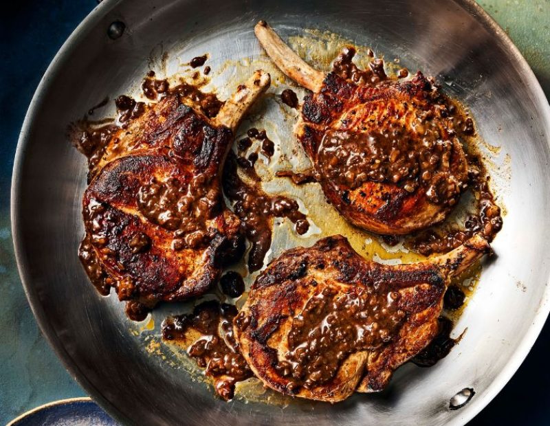 Braciole di maiale allo yogurt yogurt