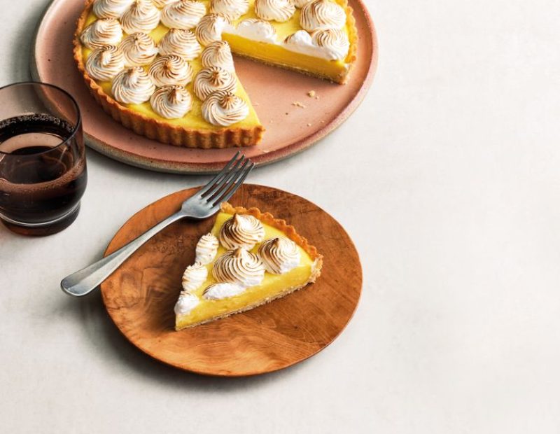 Crostata meringata con crema al limone