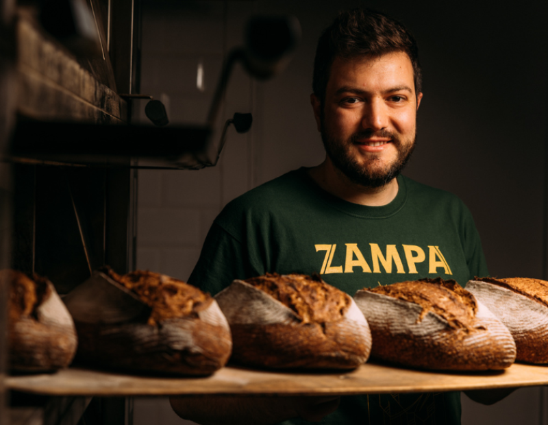 fornaio e proprietario di Forno Zampa