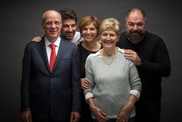 La famiglia Alajmo ph. Marco Peruzzo Alajmo