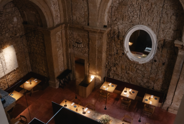 La sala di Coro a Orvieto