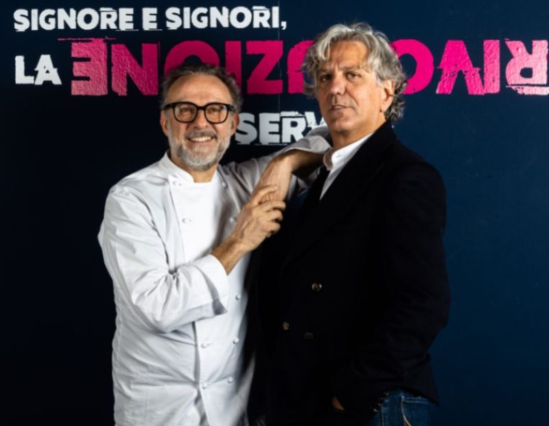 Massimo Bottura e Giorgio Locatelli