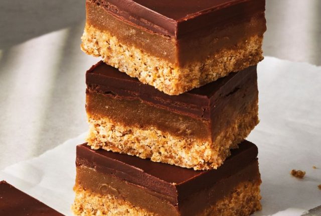 Millionaire's shortbread al tamarindo