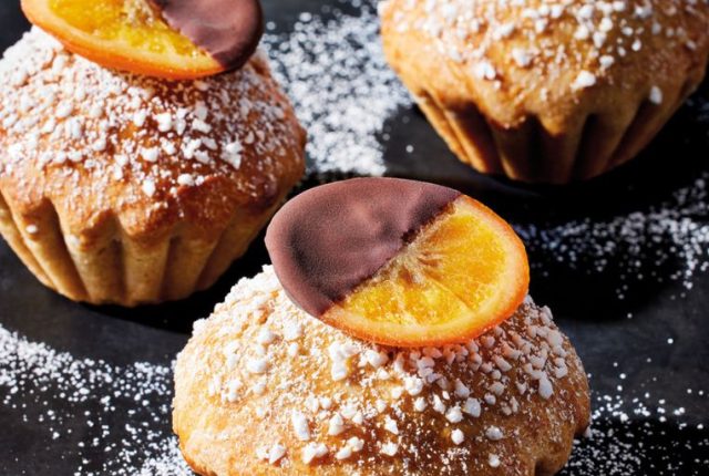 Pan brioche con crema al cioccolato e arancia