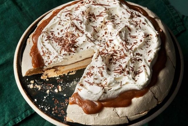 Pavlova alle castagne di Nigella Lawson