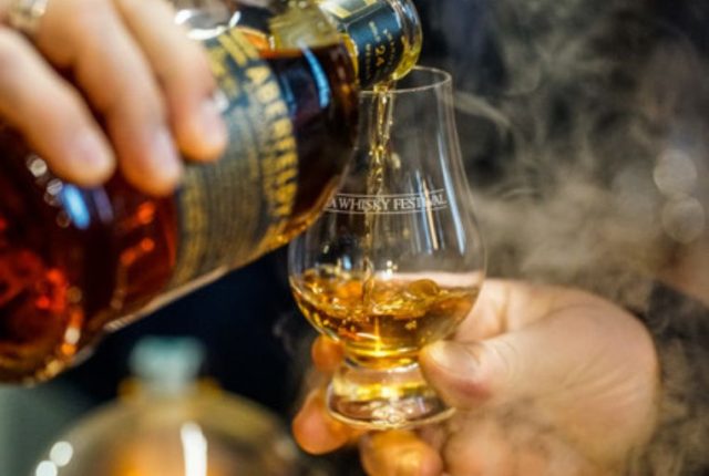 Uno dei tasting al Roma Whisky Festival