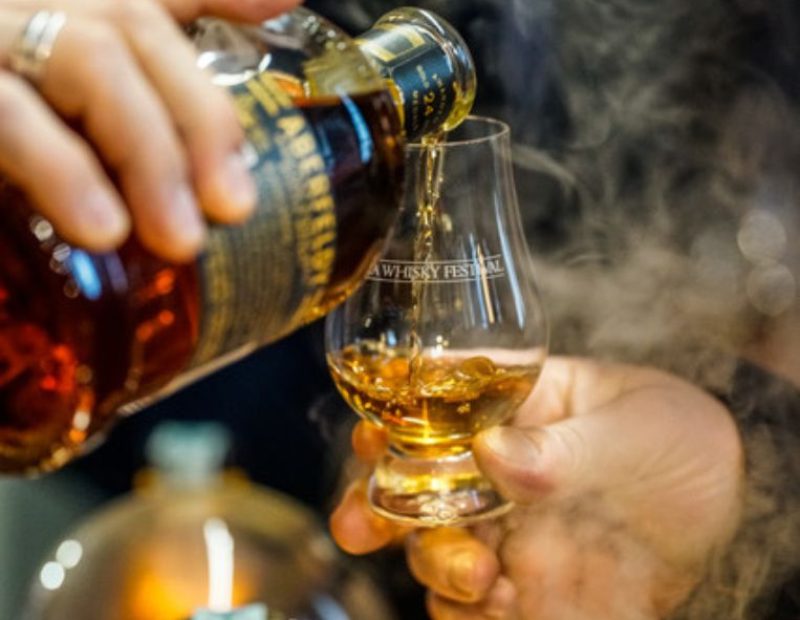 Uno dei tasting al Roma Whisky Festival