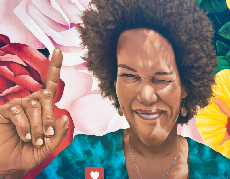 Mural ad Aruba a Saint Nicolas