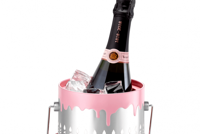 VEUVE CLICQUOT ANNIVERSARY BUCKET CAKE (4)