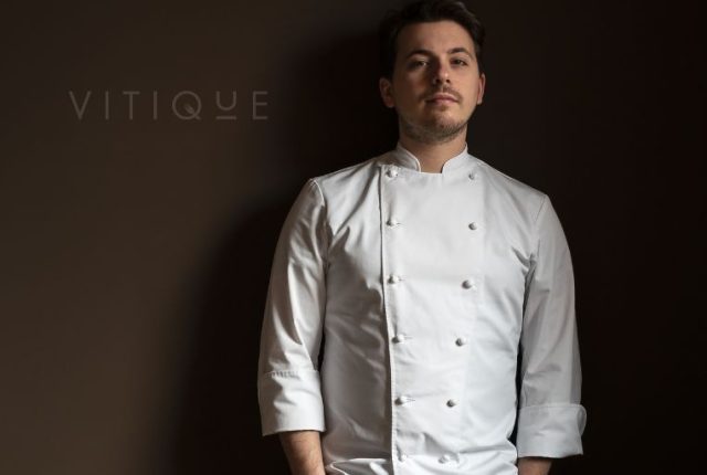 Antonio Guerra chef del ristorante Vitique