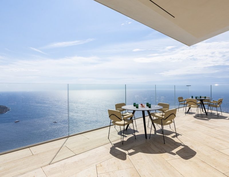 La terrazza di Ceto al Maybourne Riviera