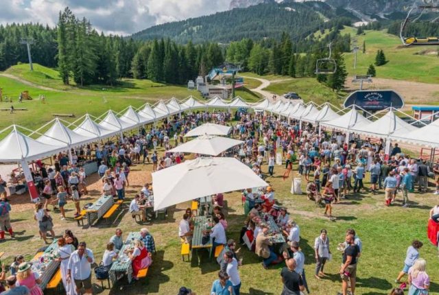 cortina-summer-party food and wine italia