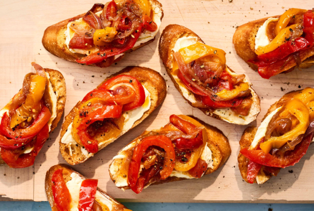 crostini-peperonata-ricetta