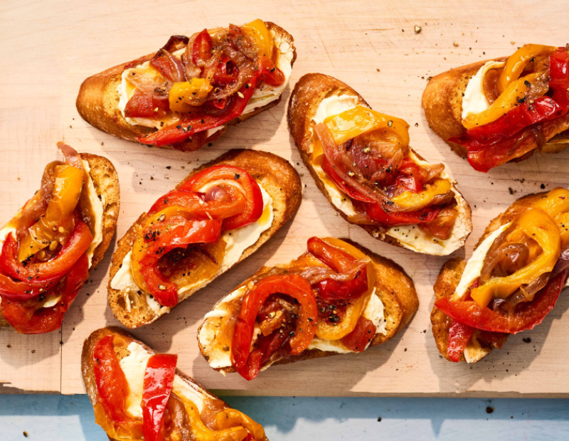 crostini-peperonata-ricetta