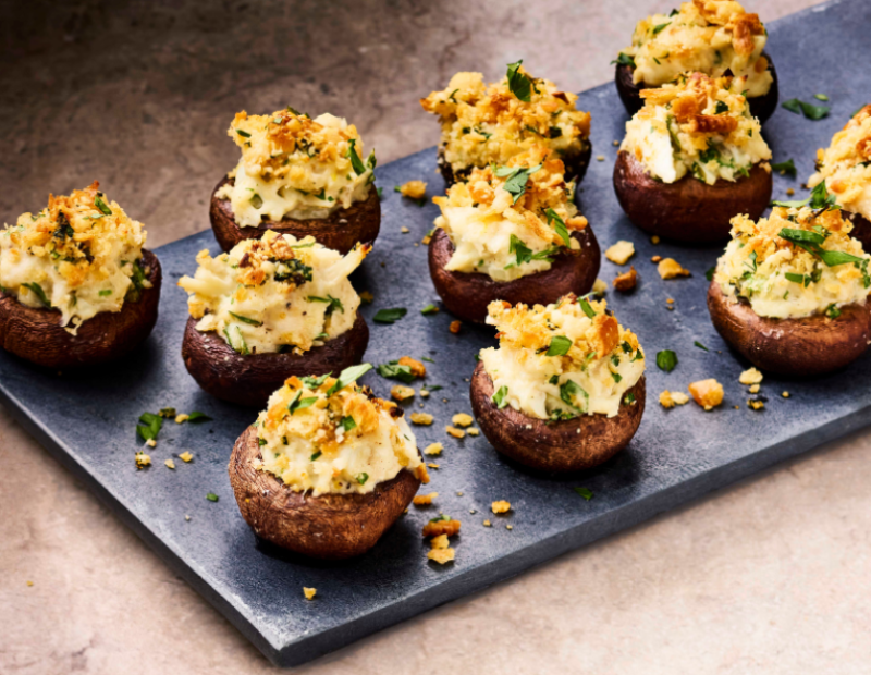 funghi-ripieni-di-granchio