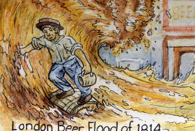 inondazione-birra-londra-1814-horse-shoe-brewery