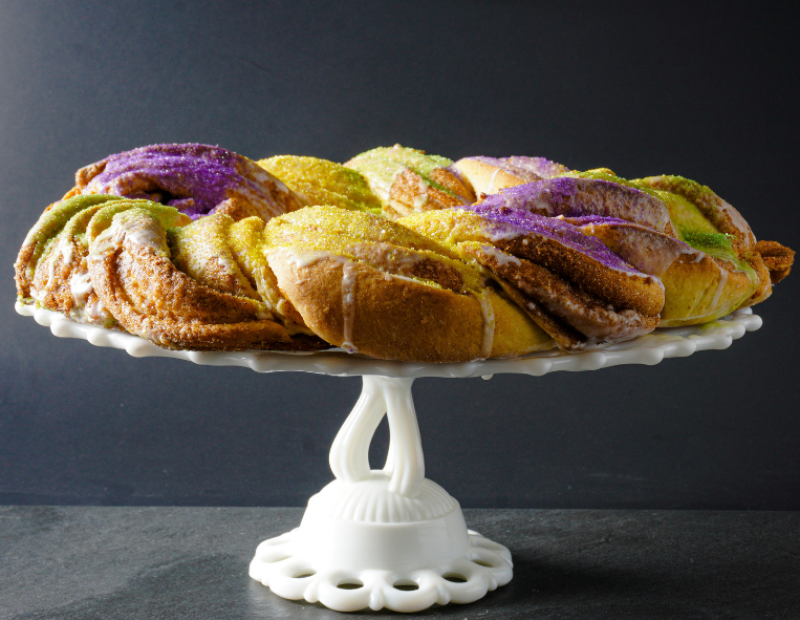 king cake carnevale