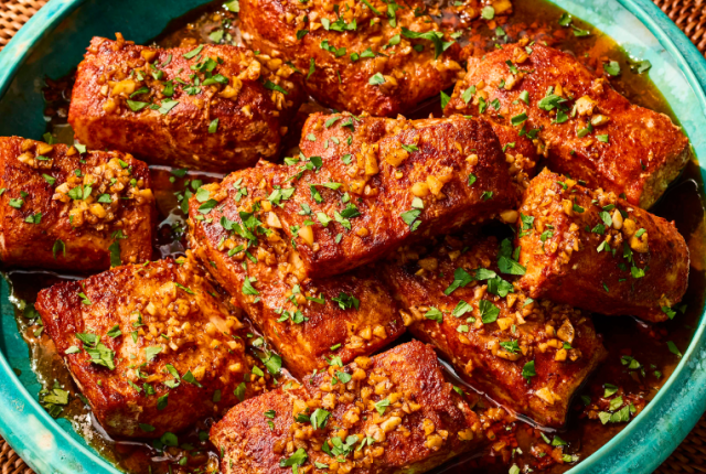 pesce-al-burro-aglio-e-paprika-affumicata