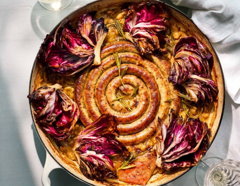 radicchio-fagioli-e-salsiccia