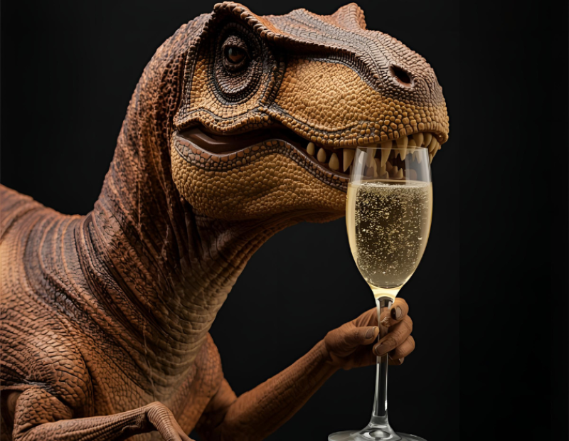 se-esiste-lo-champagne-e-anche-merito-dei-dinosauri