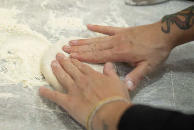 pizza fritta Isabella De Cham