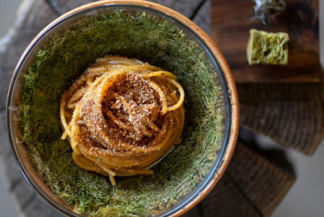spaghetti al pino mugo di SanBrite ph. Stefania Giorgi