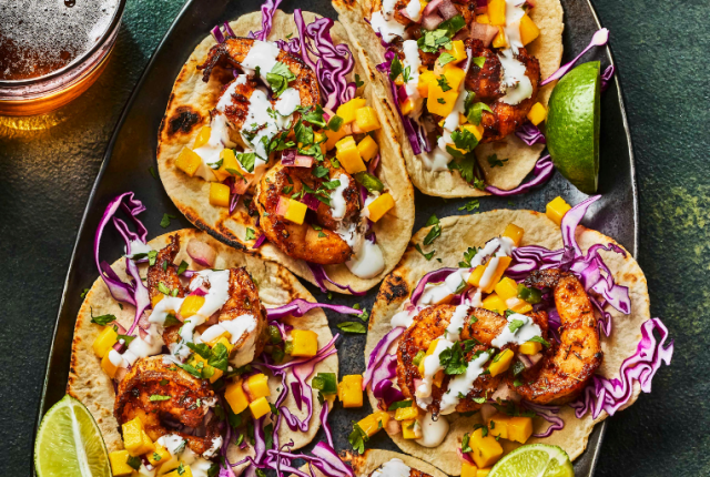 tacos-di-gamberi-speziati-con-salsa-di-mango